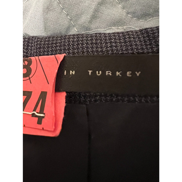 HUGO BOSS Suit Jacket Mens Size 38S Blue TESS Lanificio Wool Single Breasted - Picture 8 of 13